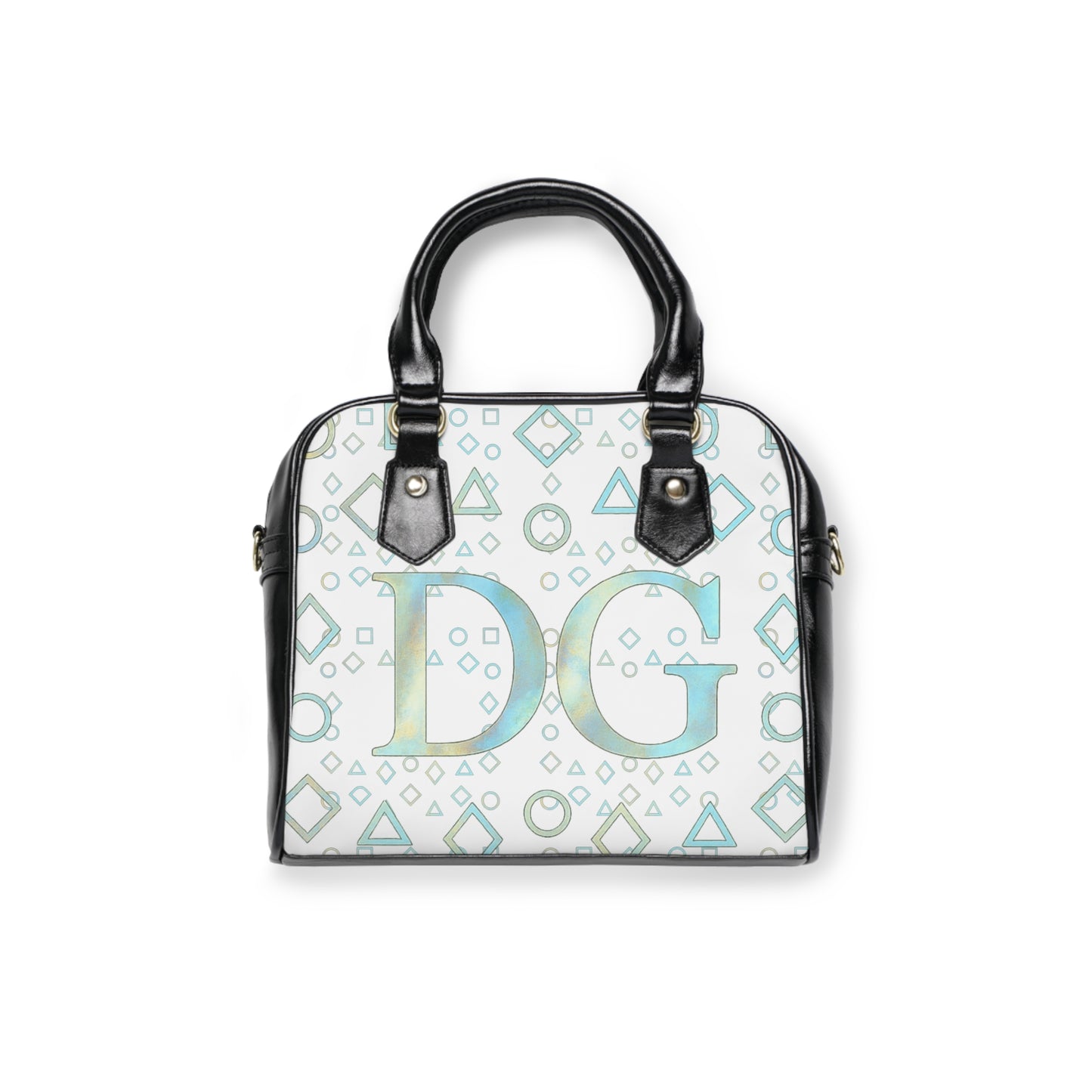 Del’Gabon- Monogram Geometry Satchel
