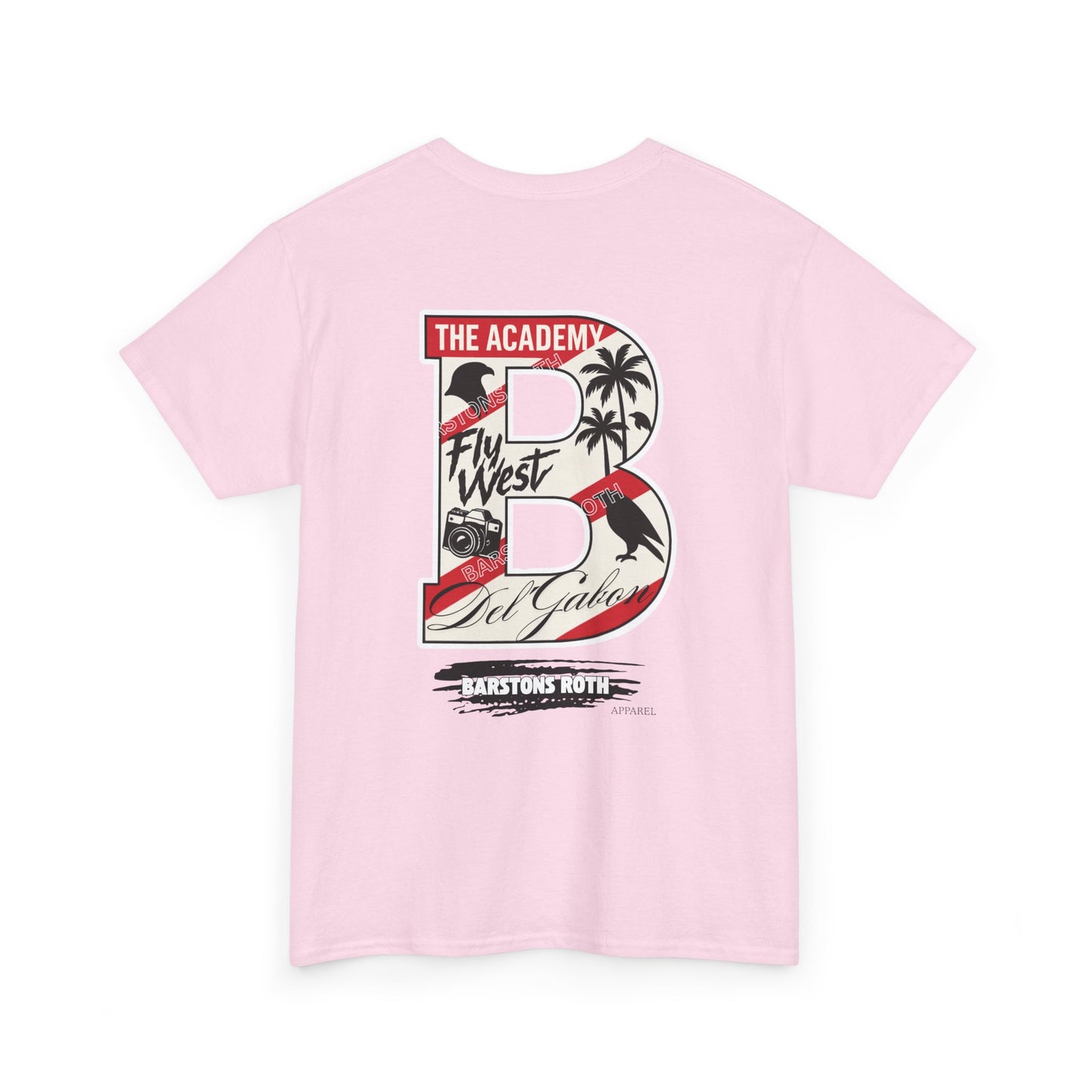 Barstons Roth/vintage letter B collage Tee