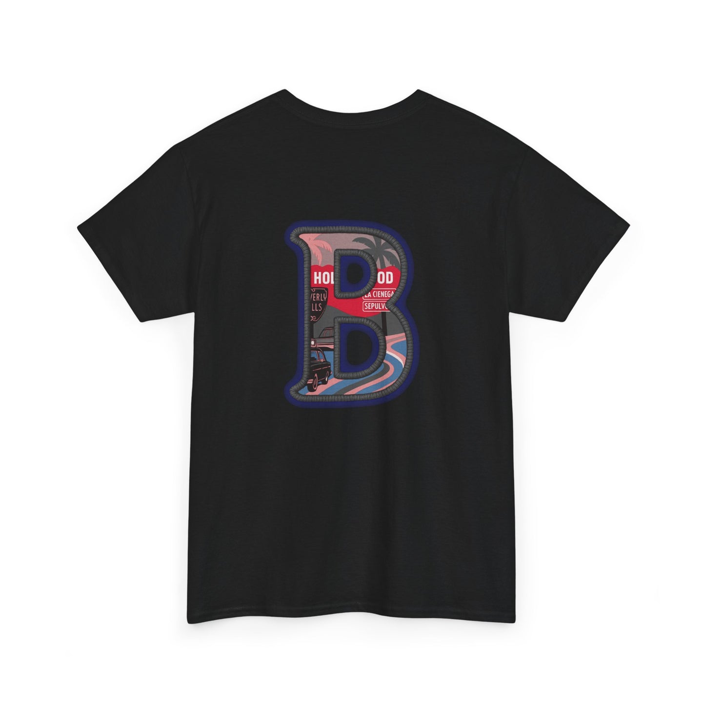 Barstons Roth /vintage Hollywood letter B collage Tee