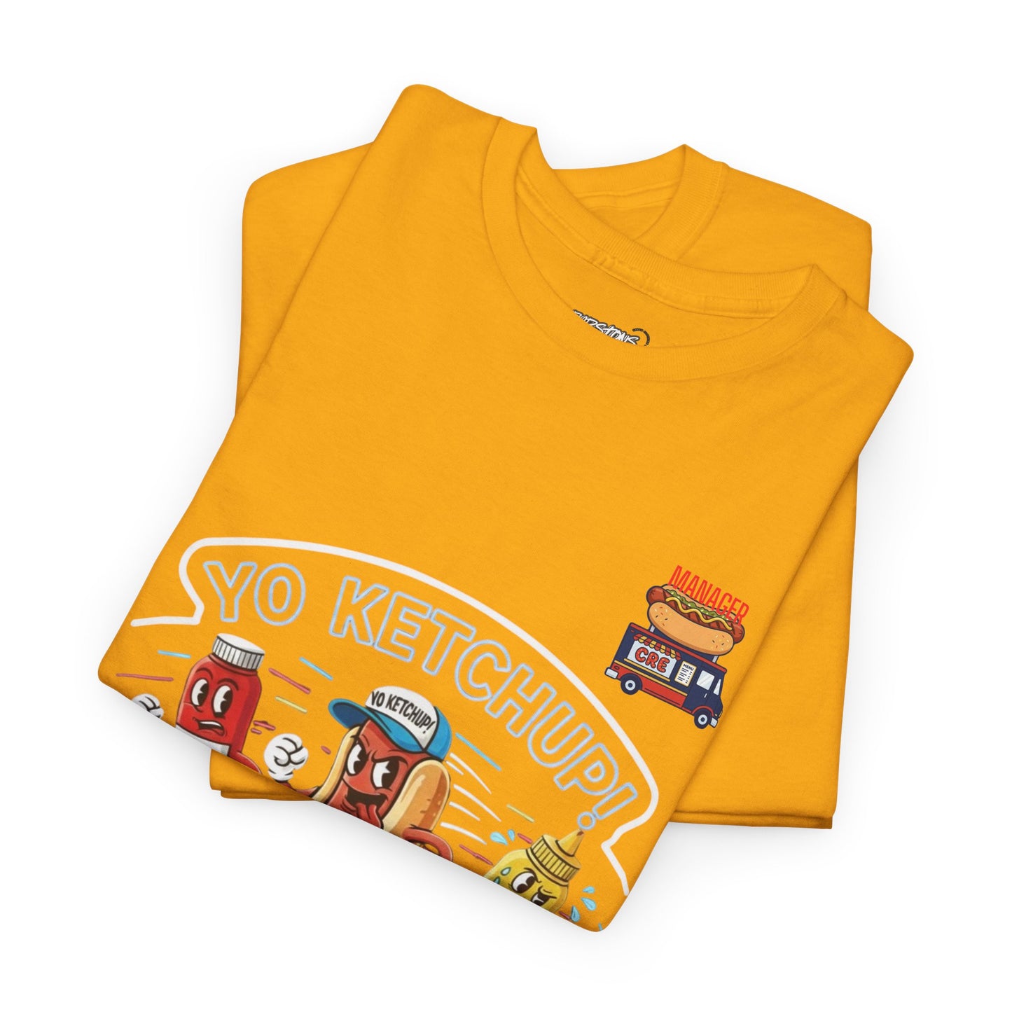 Yo ketchup mustard tee