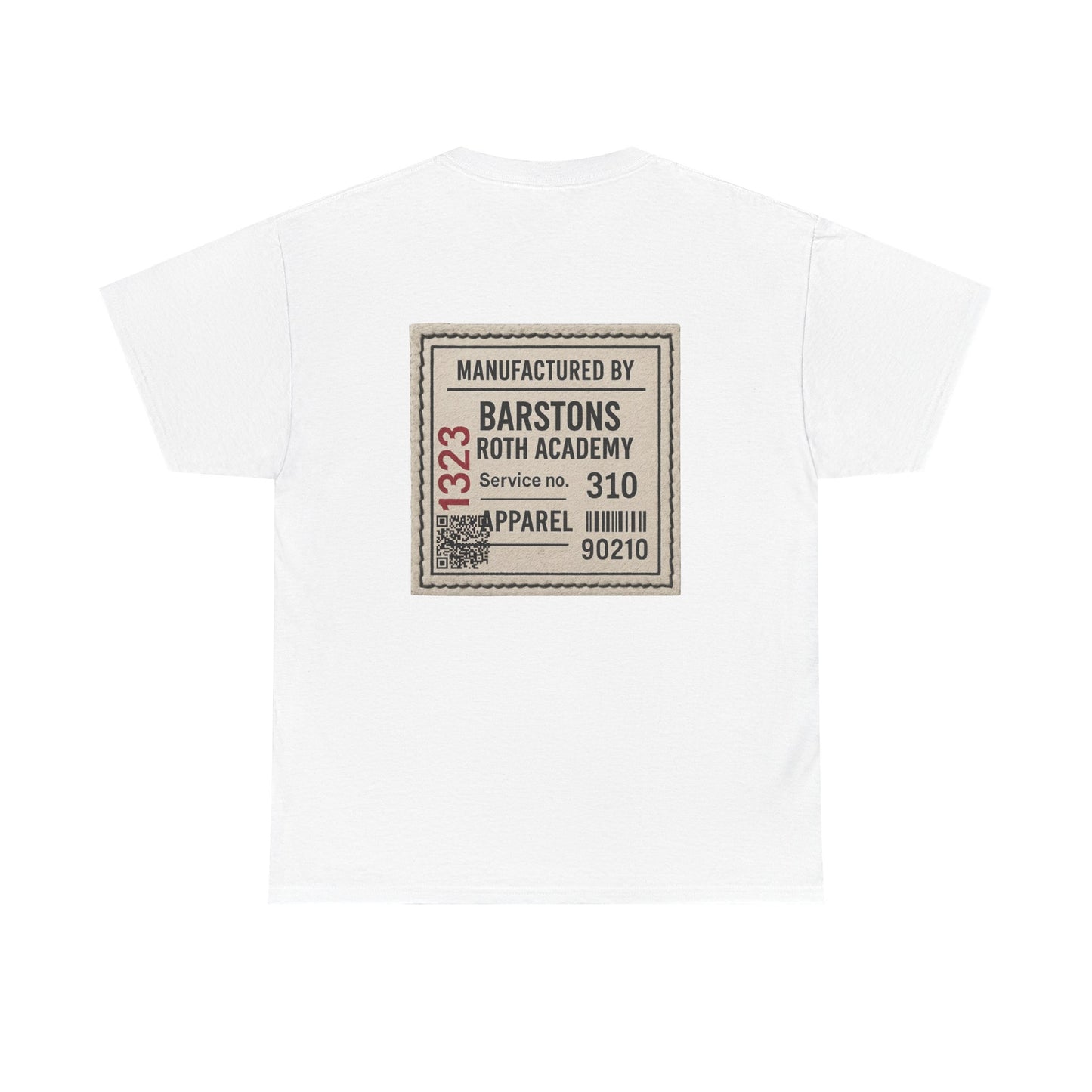 Barstons Roth /shipping label  Tee