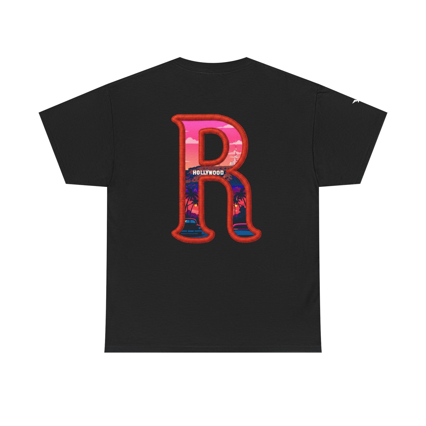 Barstons Roth Academy lost letter hawk crest  tee
