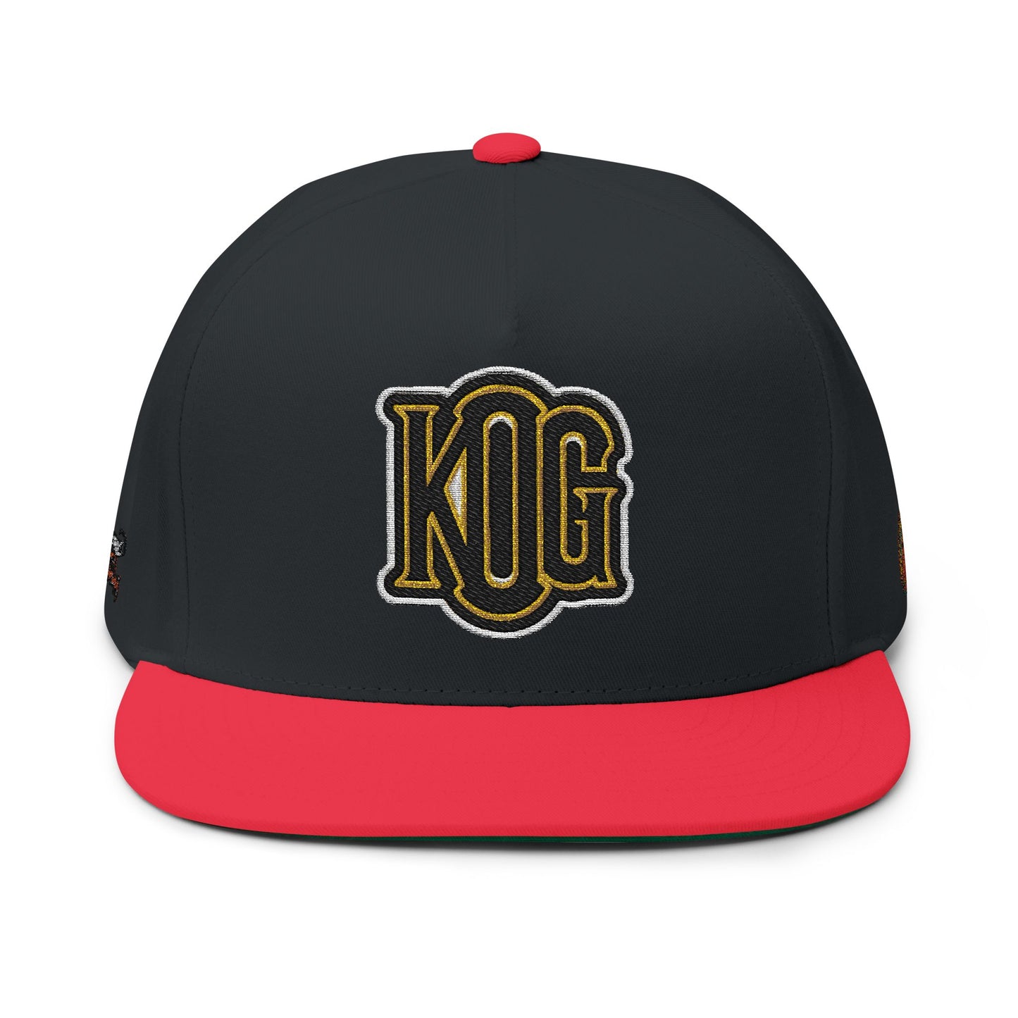 KOG Embroidered Flat Bill Cap