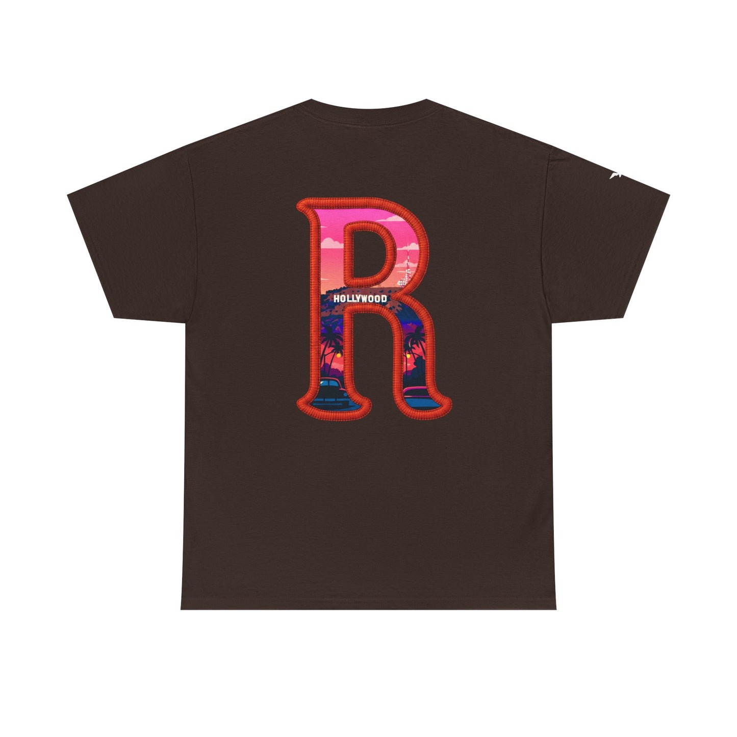 Barstons Roth Academy lost letter hawk crest  tee
