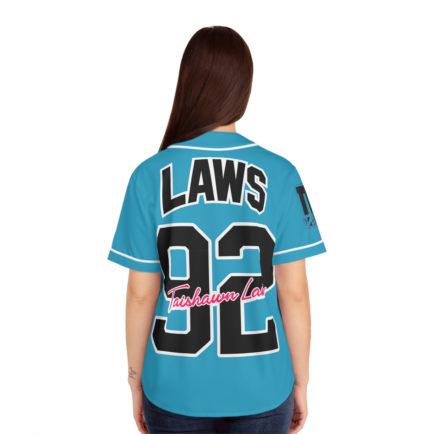 Del’Gabon - signature Taishawn laws autograph Baseball Jersey
