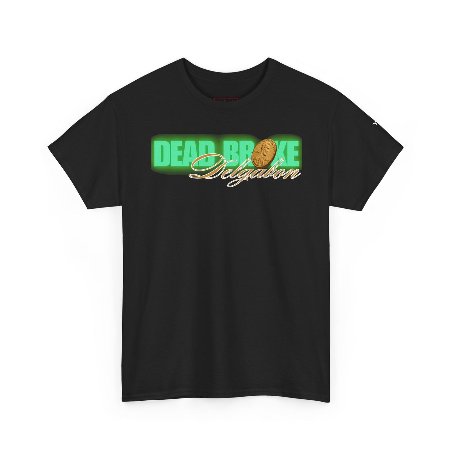 Del’Gabon Dead Broke tee