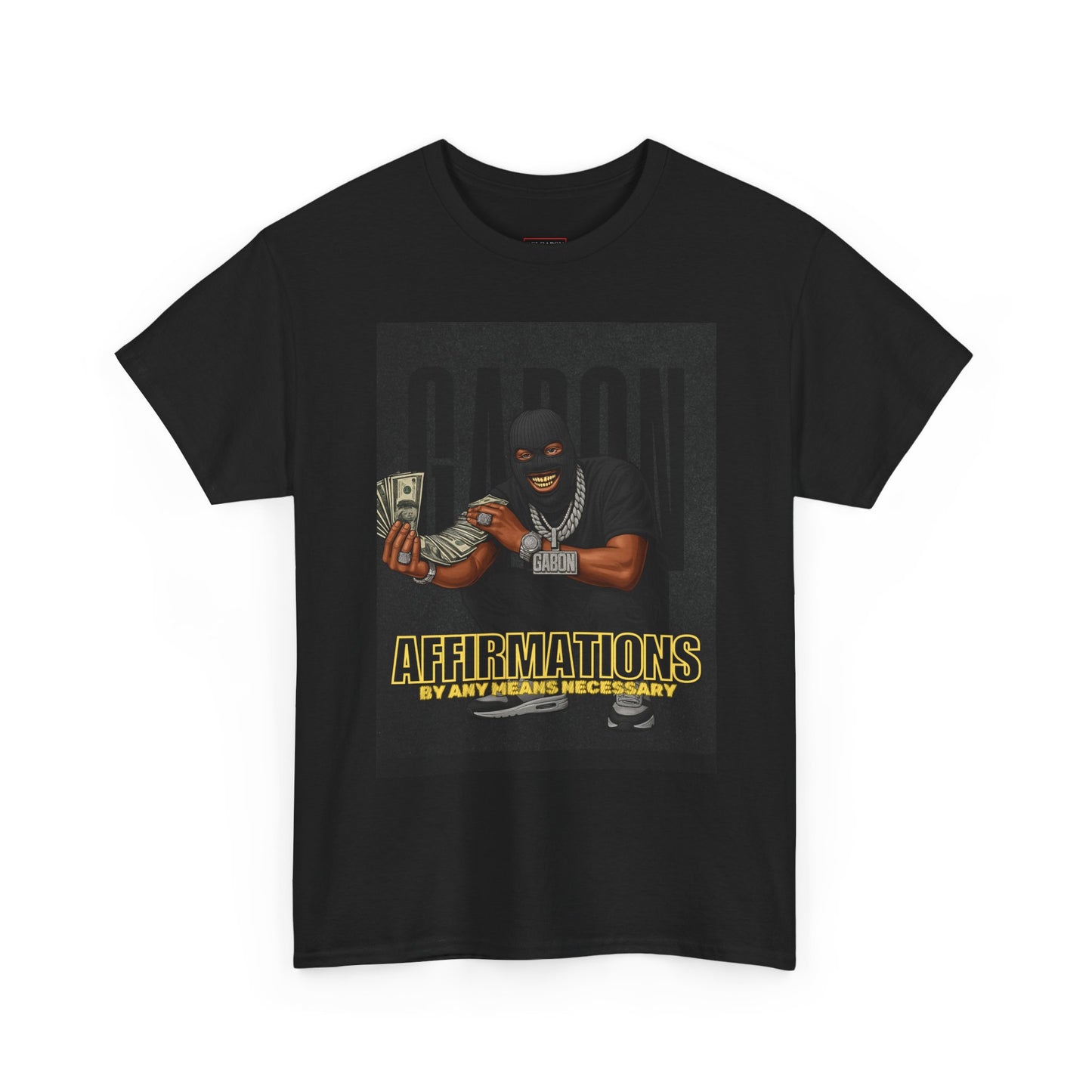 Del’Gabon-Affirmation Tee - Motivational Fashion, Casual Wear, Gift for Friends, Self-Love Shirt, Everyday Inspiration