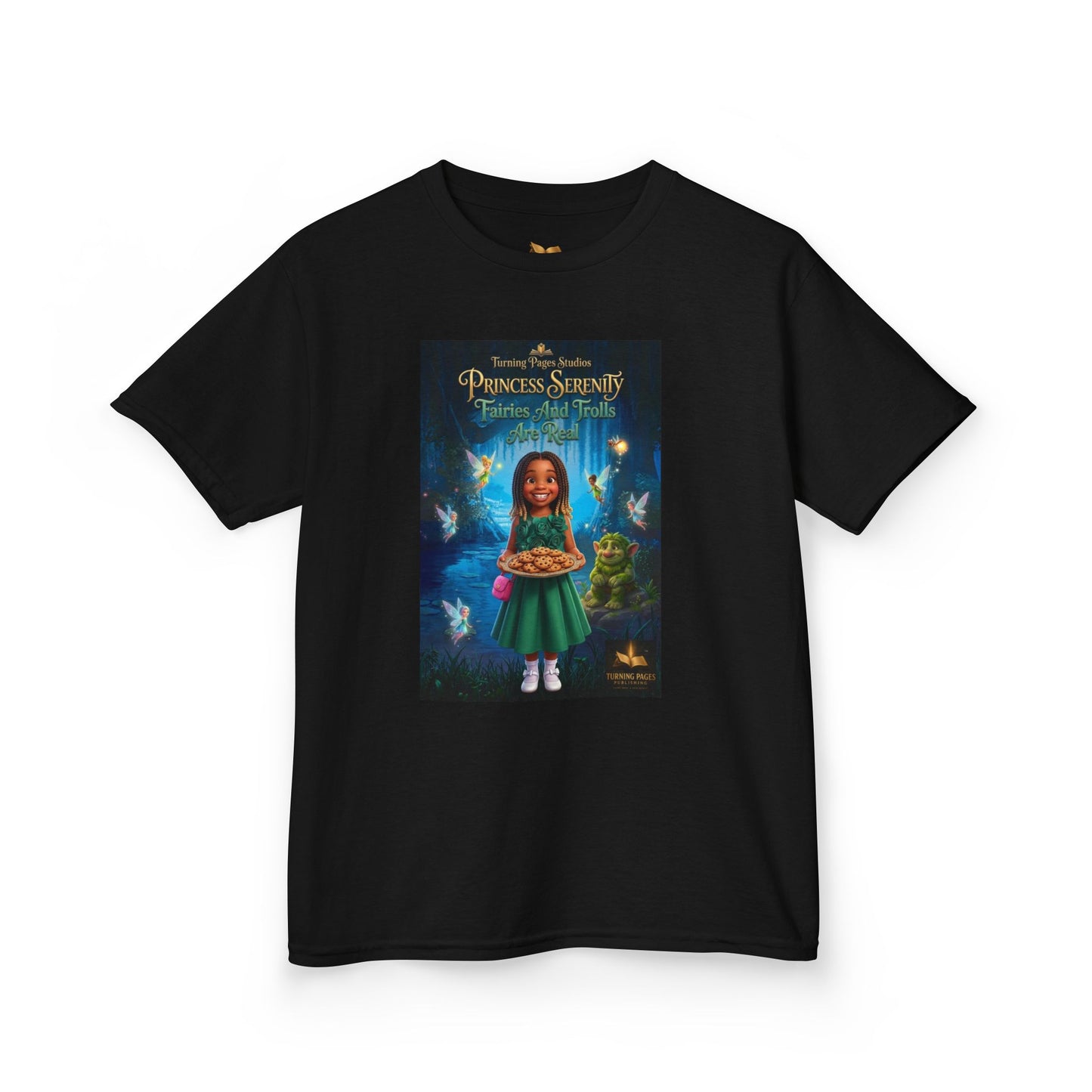 Kids T‑Shirt — "Princess Serenity" Fantasy Illustration Tee