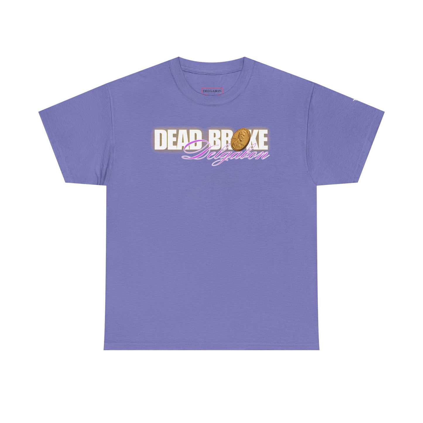 Del’Gabon Dead Broke tee