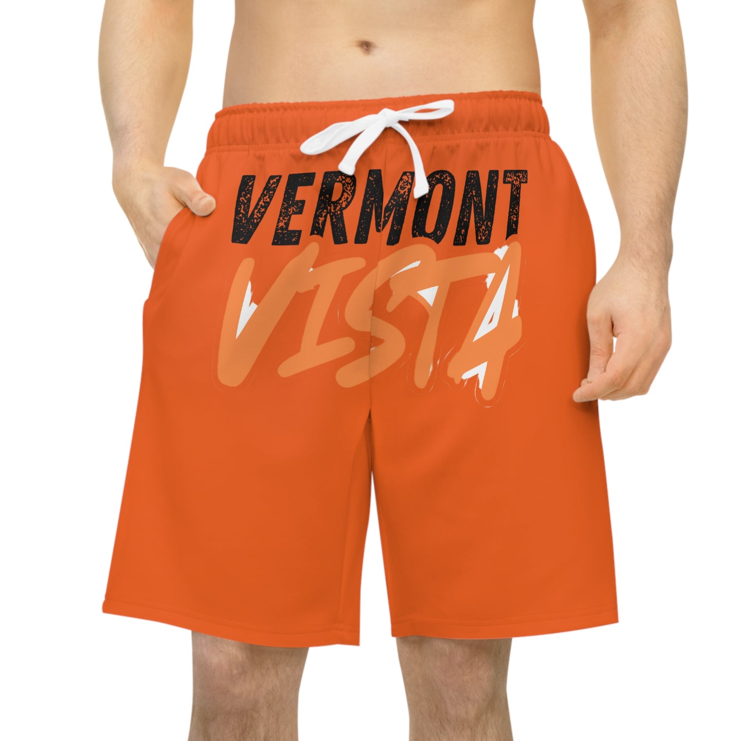 Vermont knolls - Athletic Long Shorts