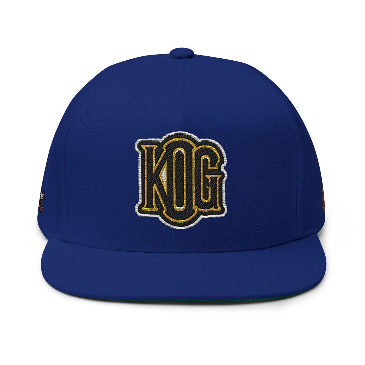 KOG Embroidered Flat Bill Cap