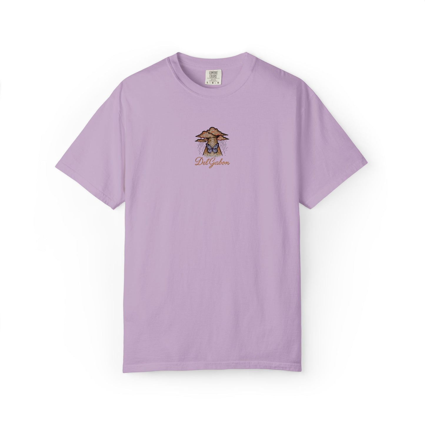 Del’Gabon butterfly September -tee