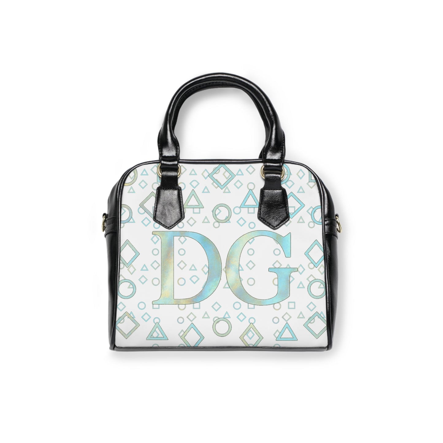 Del’Gabon- Monogram Geometry Satchel