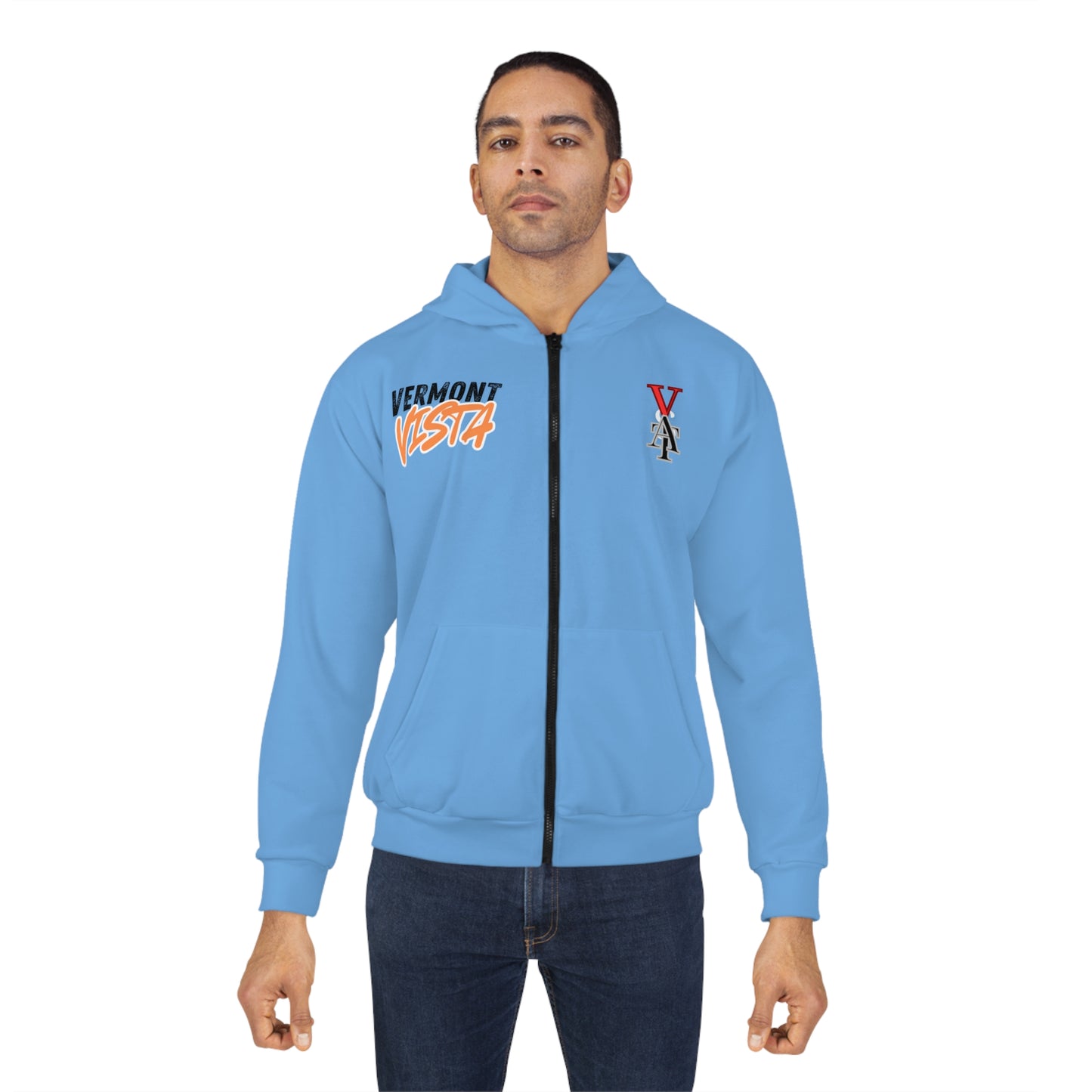 Vermont knolls -Zip Hoodie