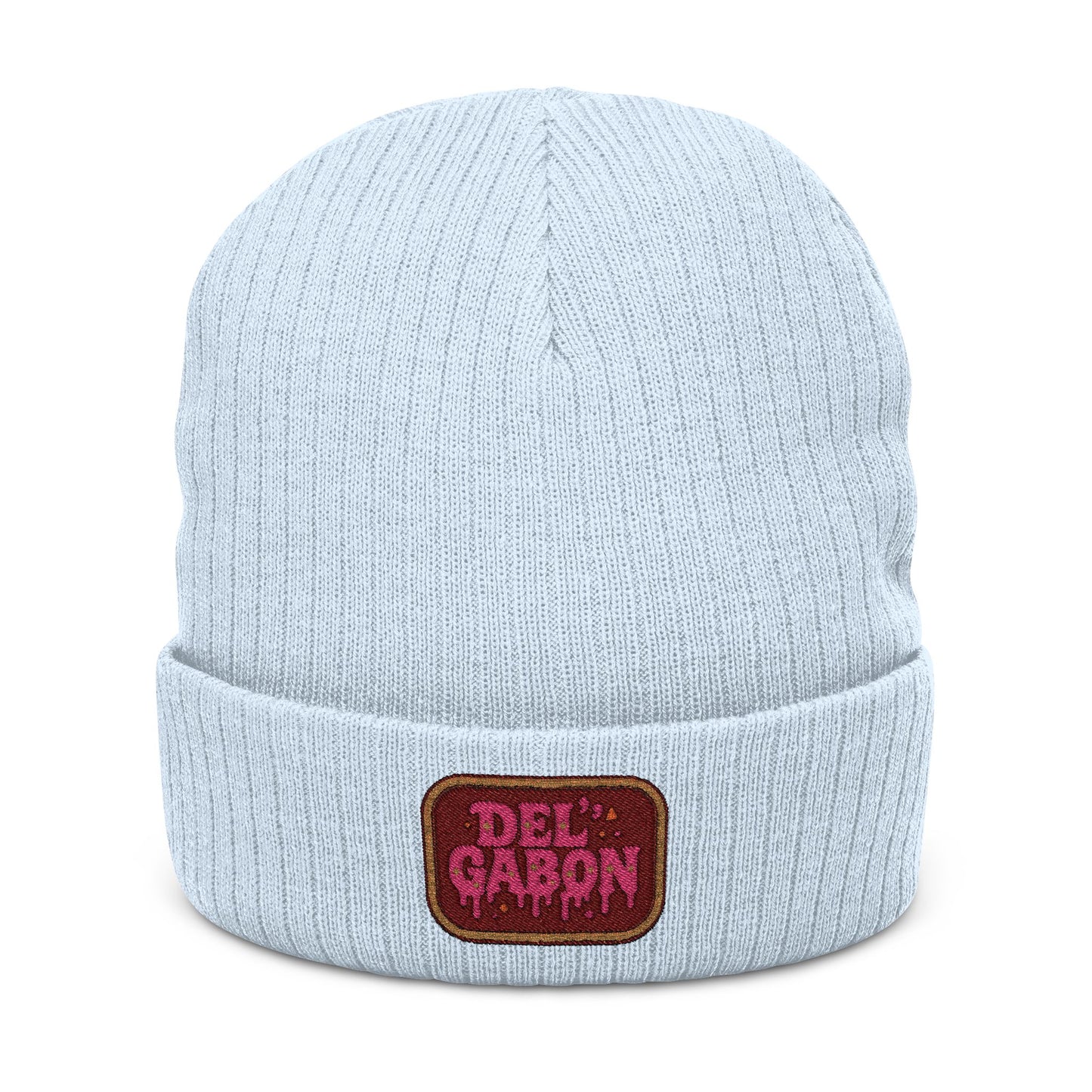Del’Gabon embroidered beanie