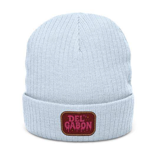 Del’Gabon embroidered beanie