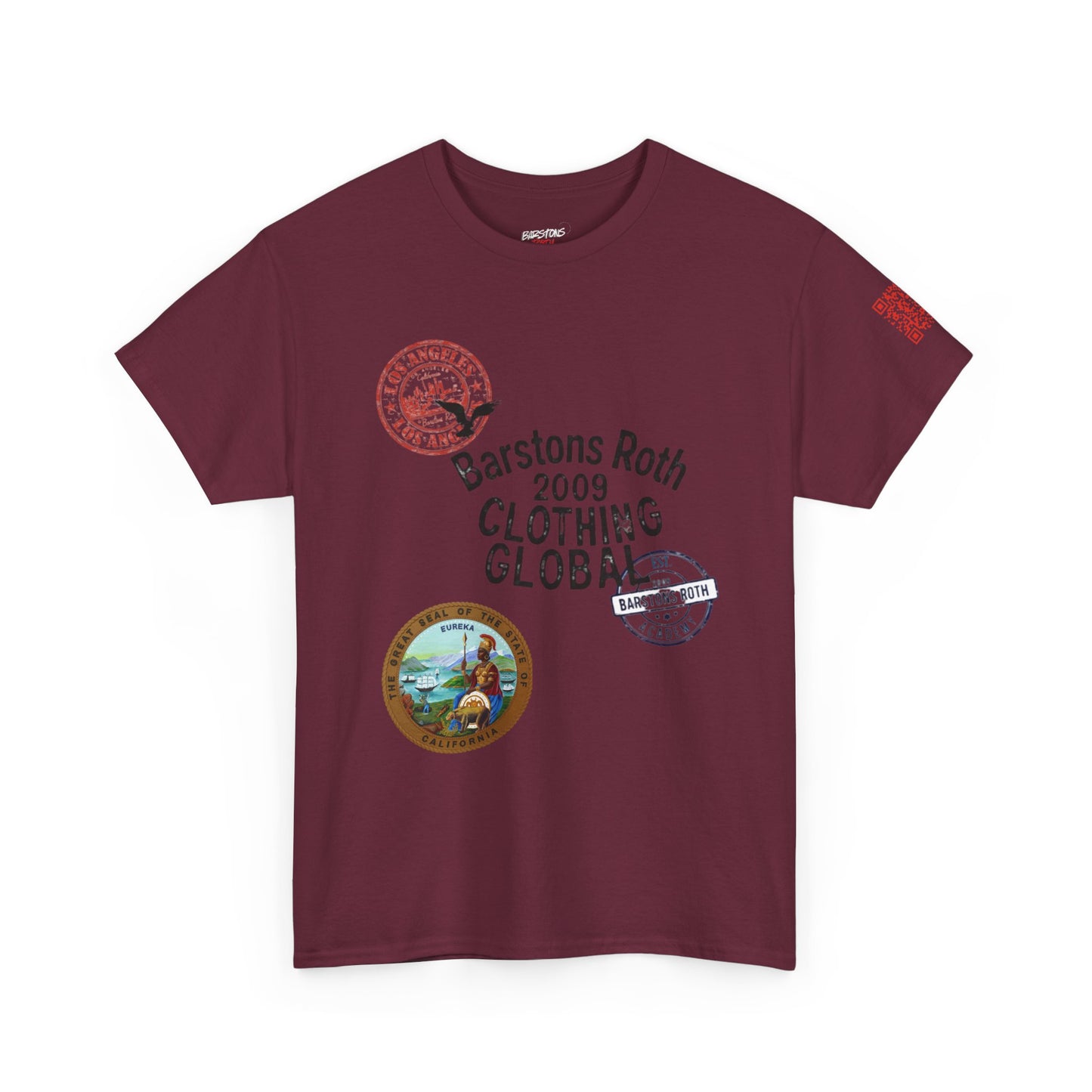 Barstons Roth academy seal tee SCAN-ENABLED