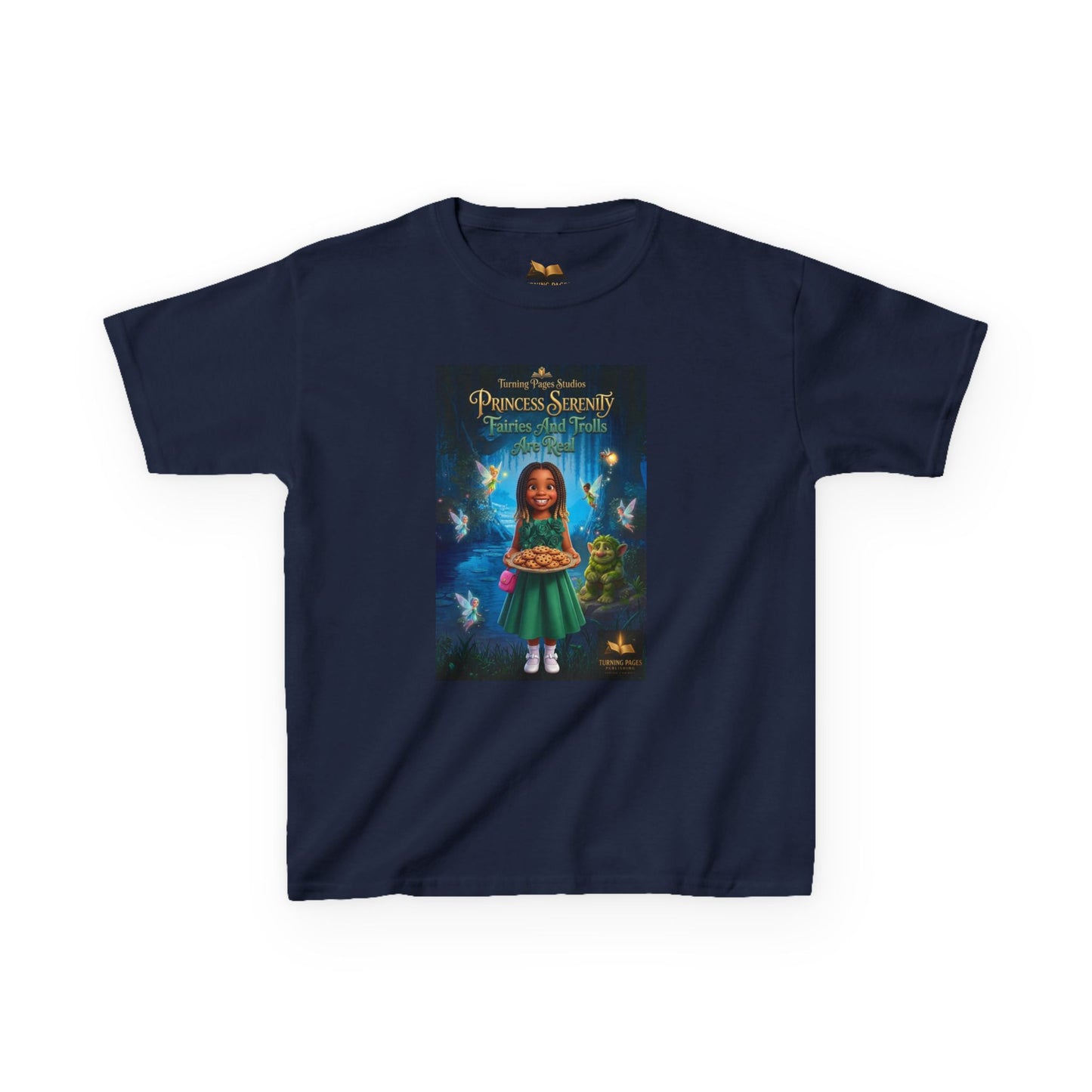 Kids T‑Shirt — "Princess Serenity" Fantasy Illustration Tee
