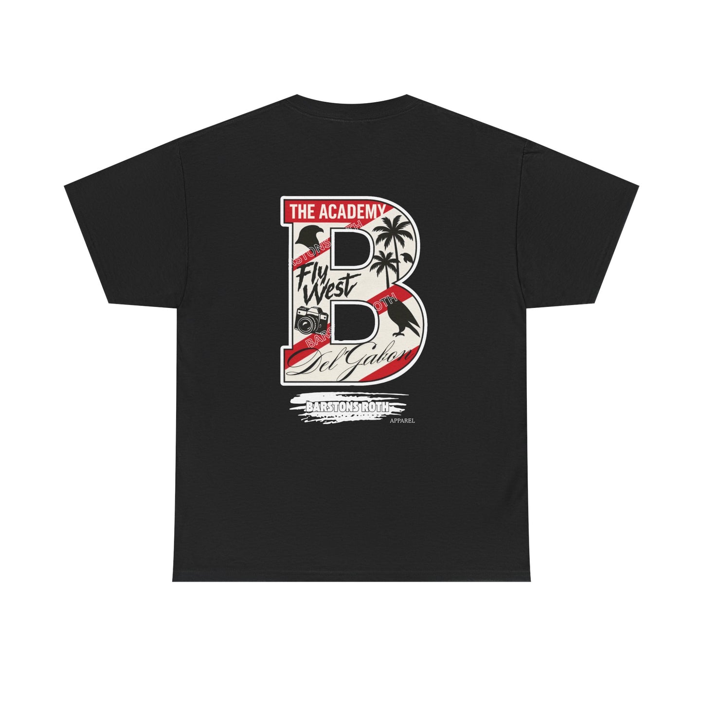 Barstons Roth /vintage letter B collage Tee