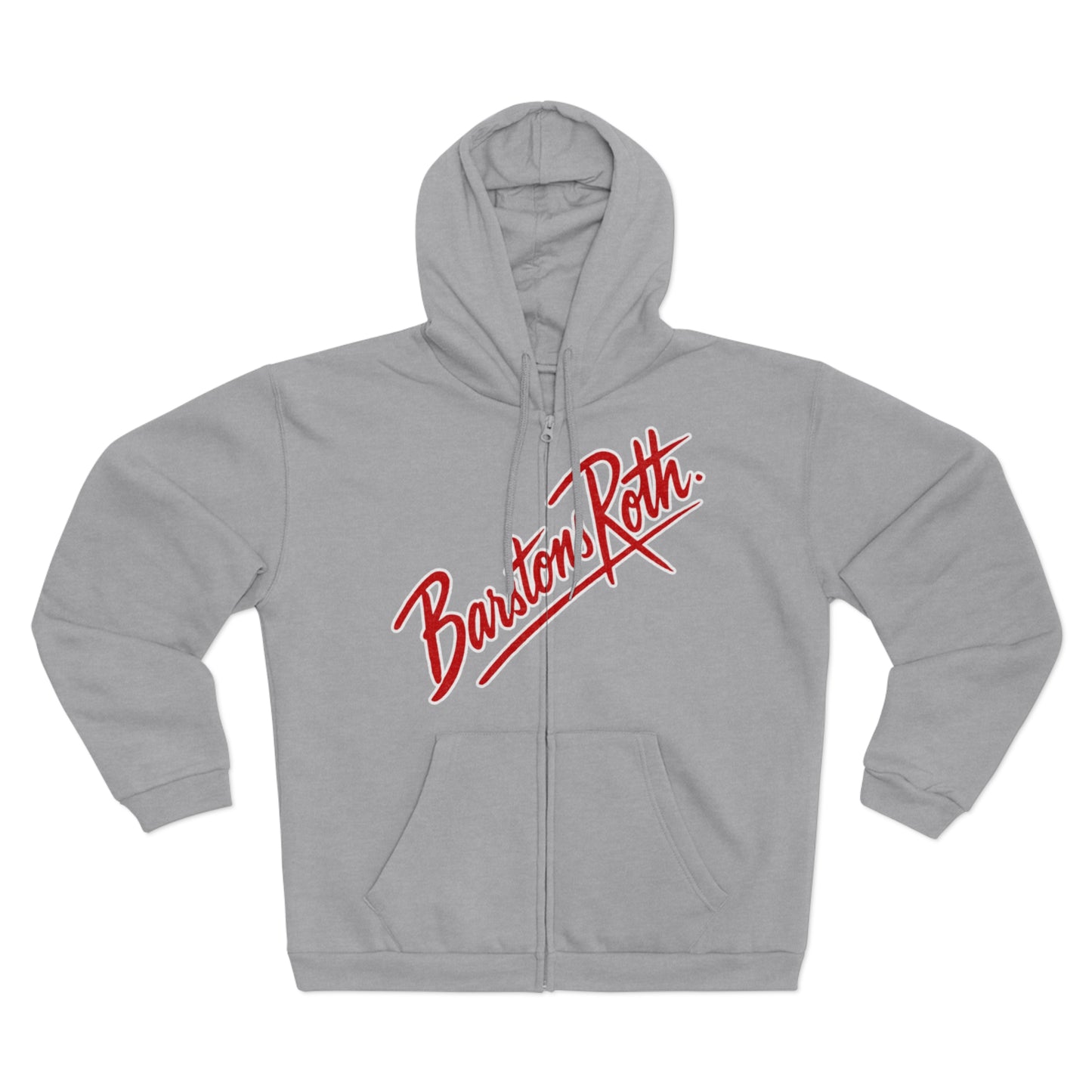 Barstons Roth - los B logo Hollywood zip up hoodie