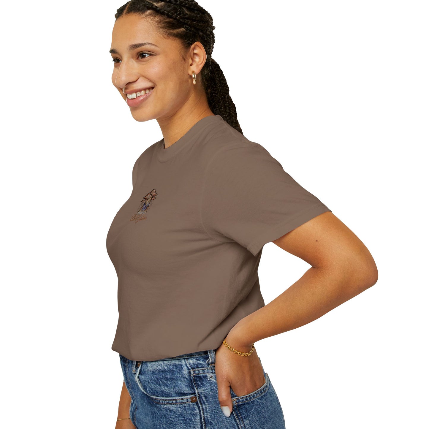 Del’Gabon butterfly September -tee