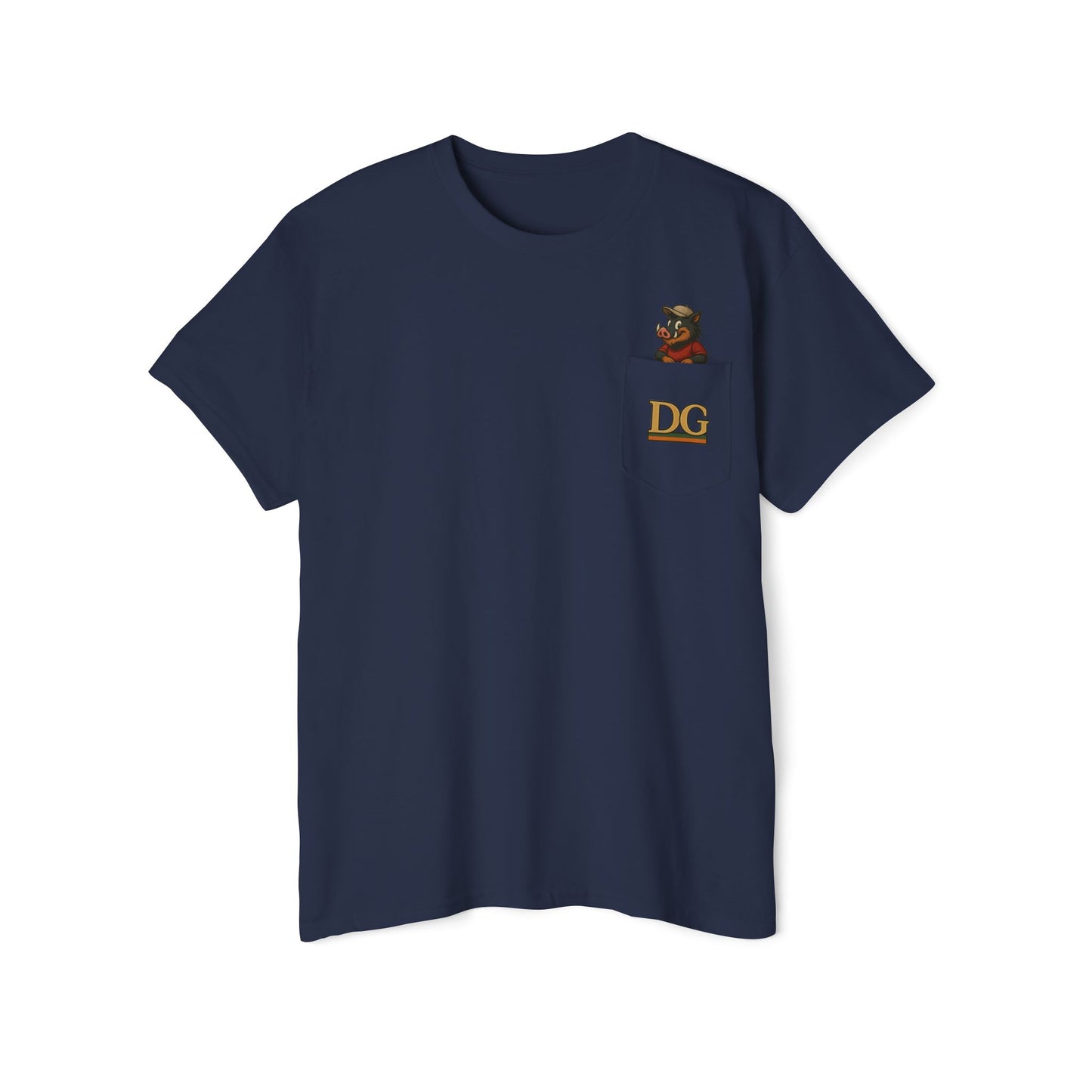 Del’Gabon - boar Barstons pocket tee