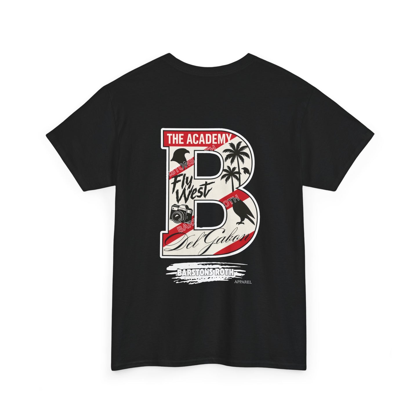 Barstons Roth /vintage letter B collage Tee