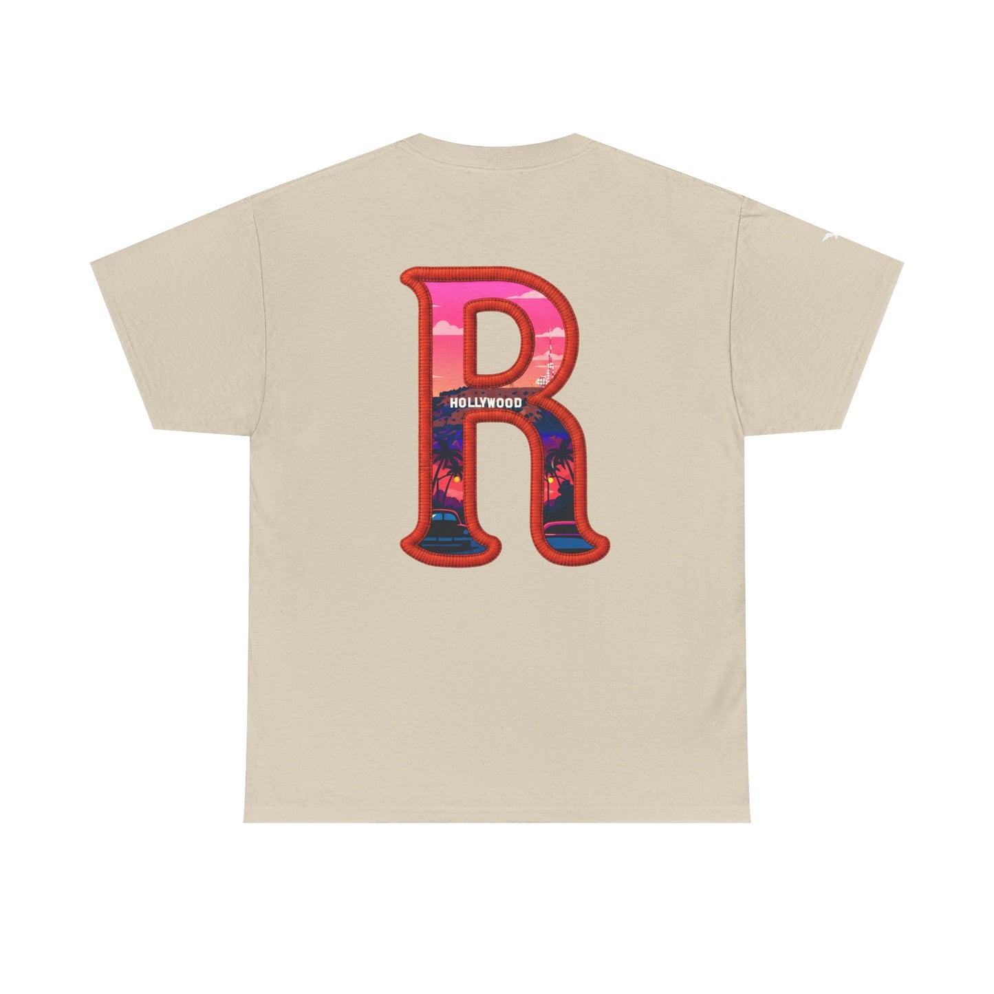 Barstons Roth Academy lost letter hawk crest  tee