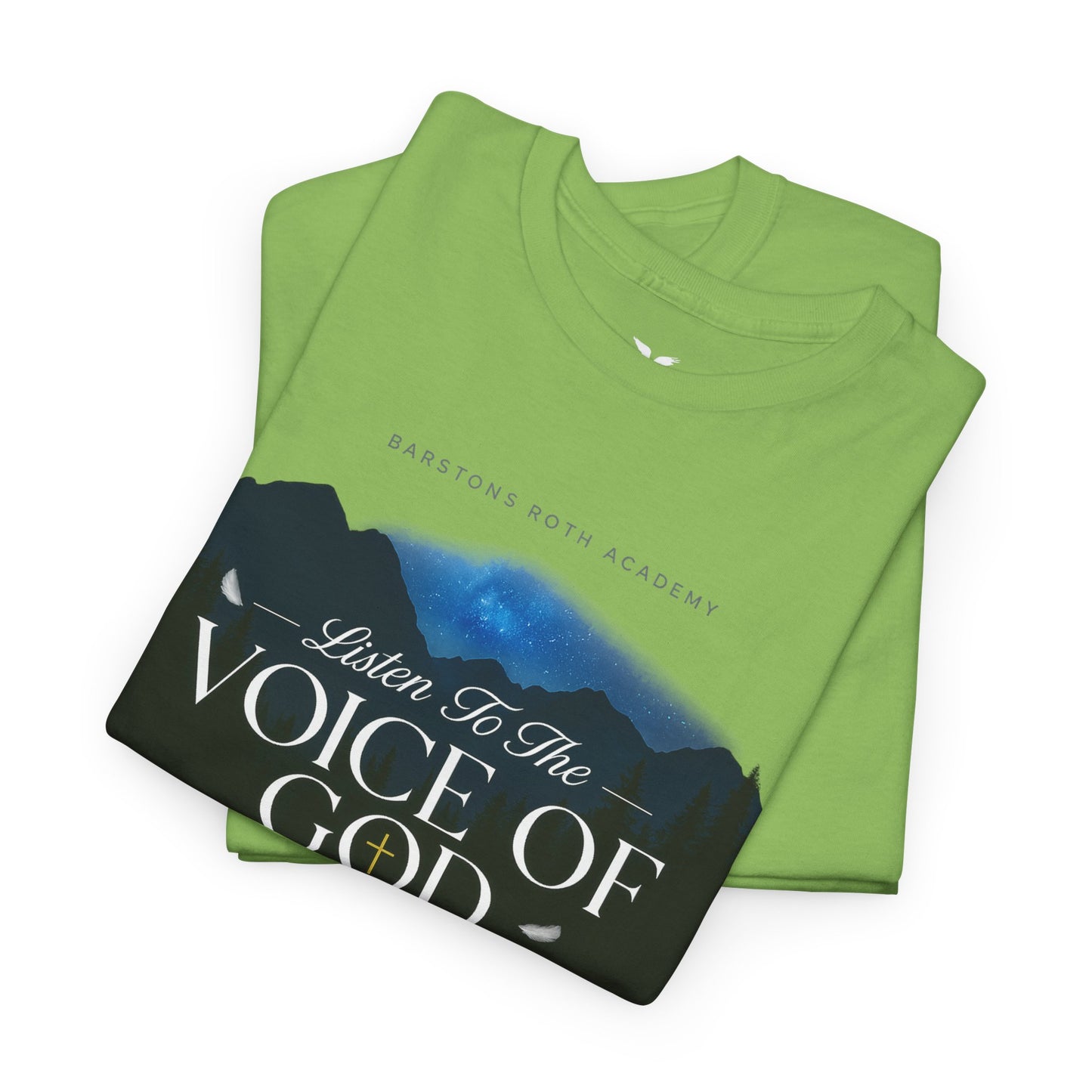 Barstons roth academy Tee - listen to the Voice of God