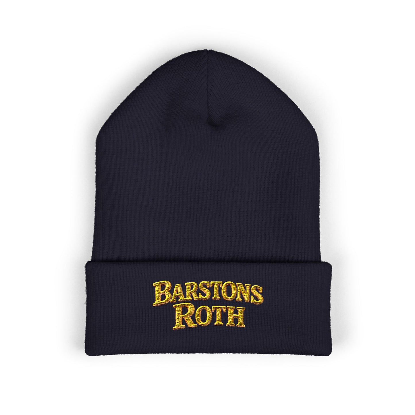 Barstons Roth - Classic Embroidered Cuffed Beanie