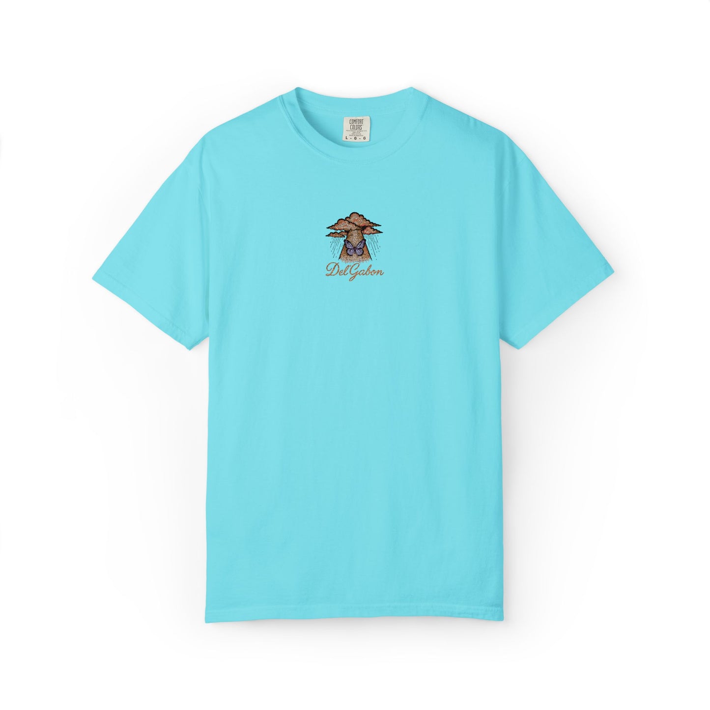 Del’Gabon butterfly September -tee