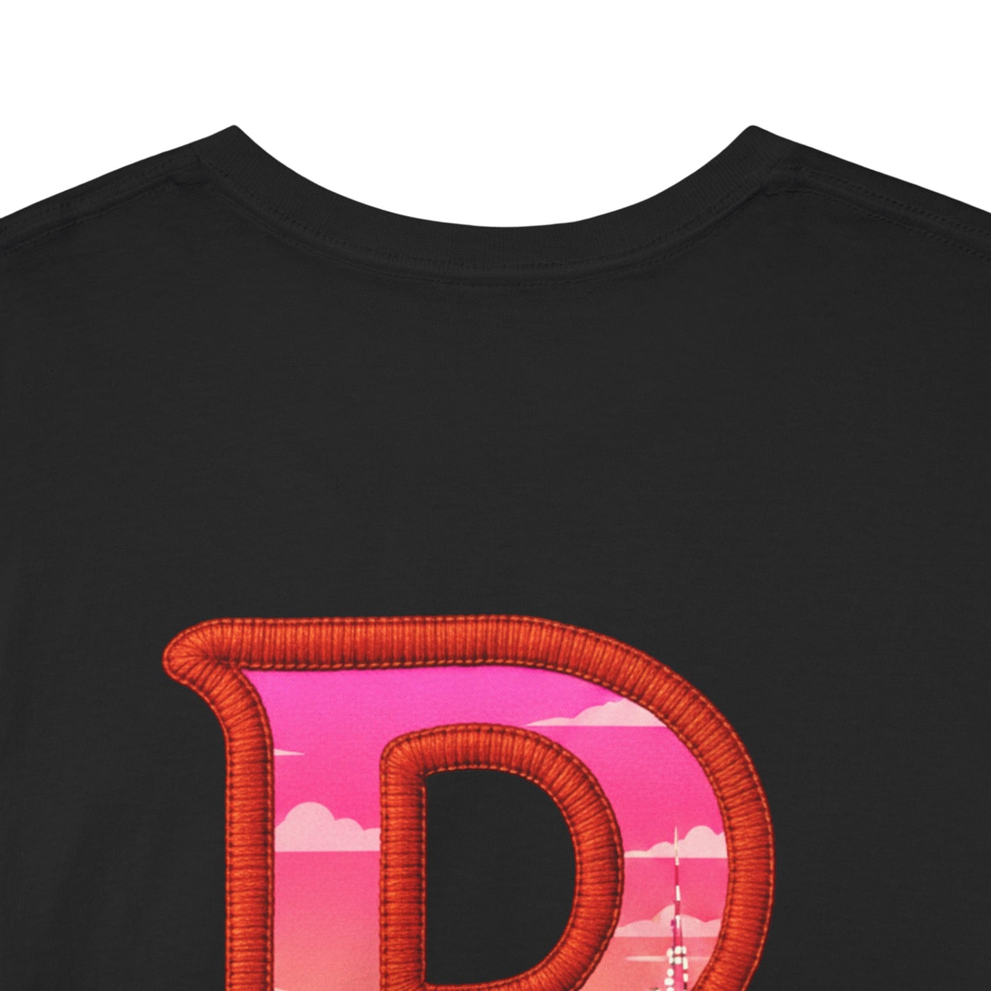 Barstons Roth Academy lost letter hawk crest  tee