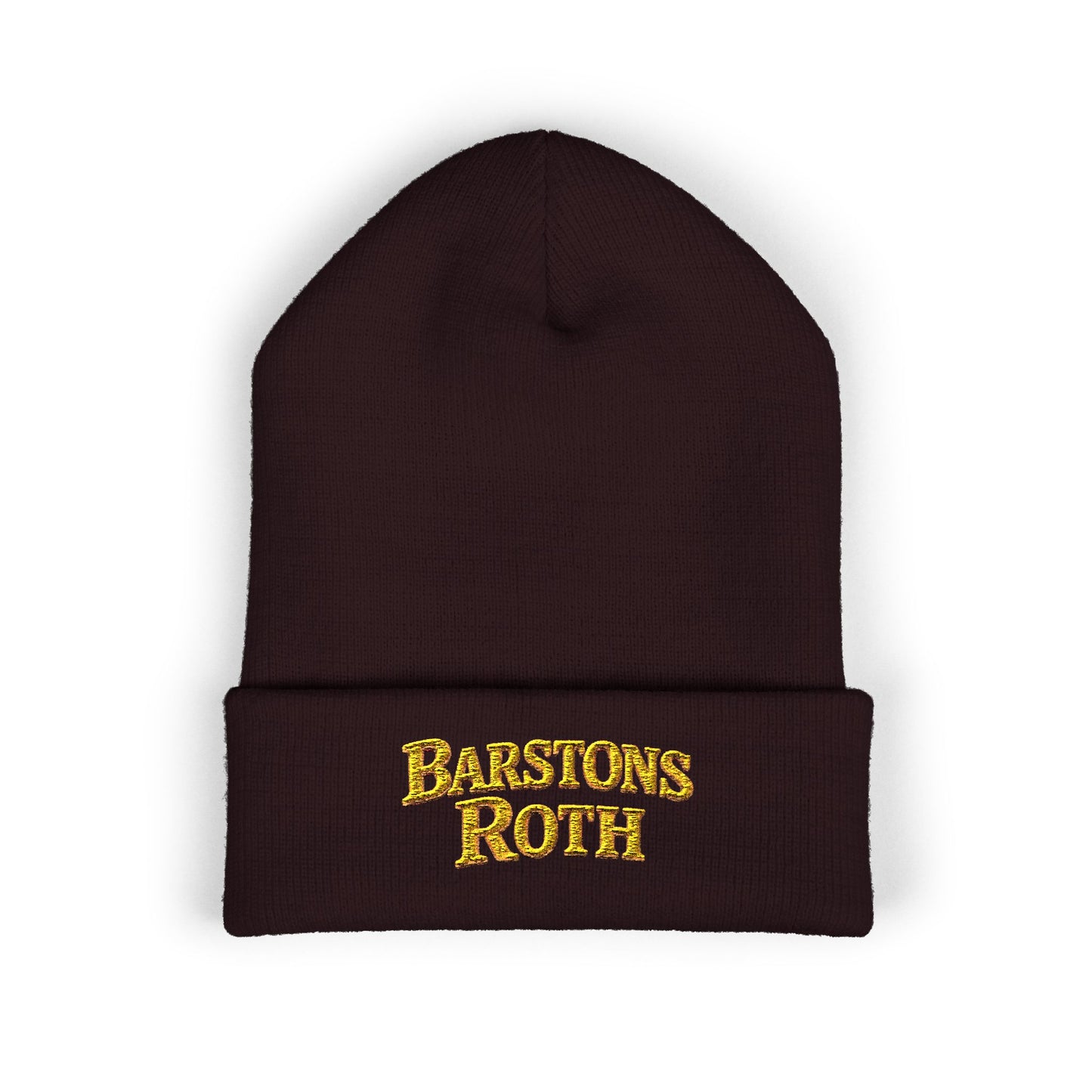 Barstons Roth - Classic Embroidered Cuffed Beanie