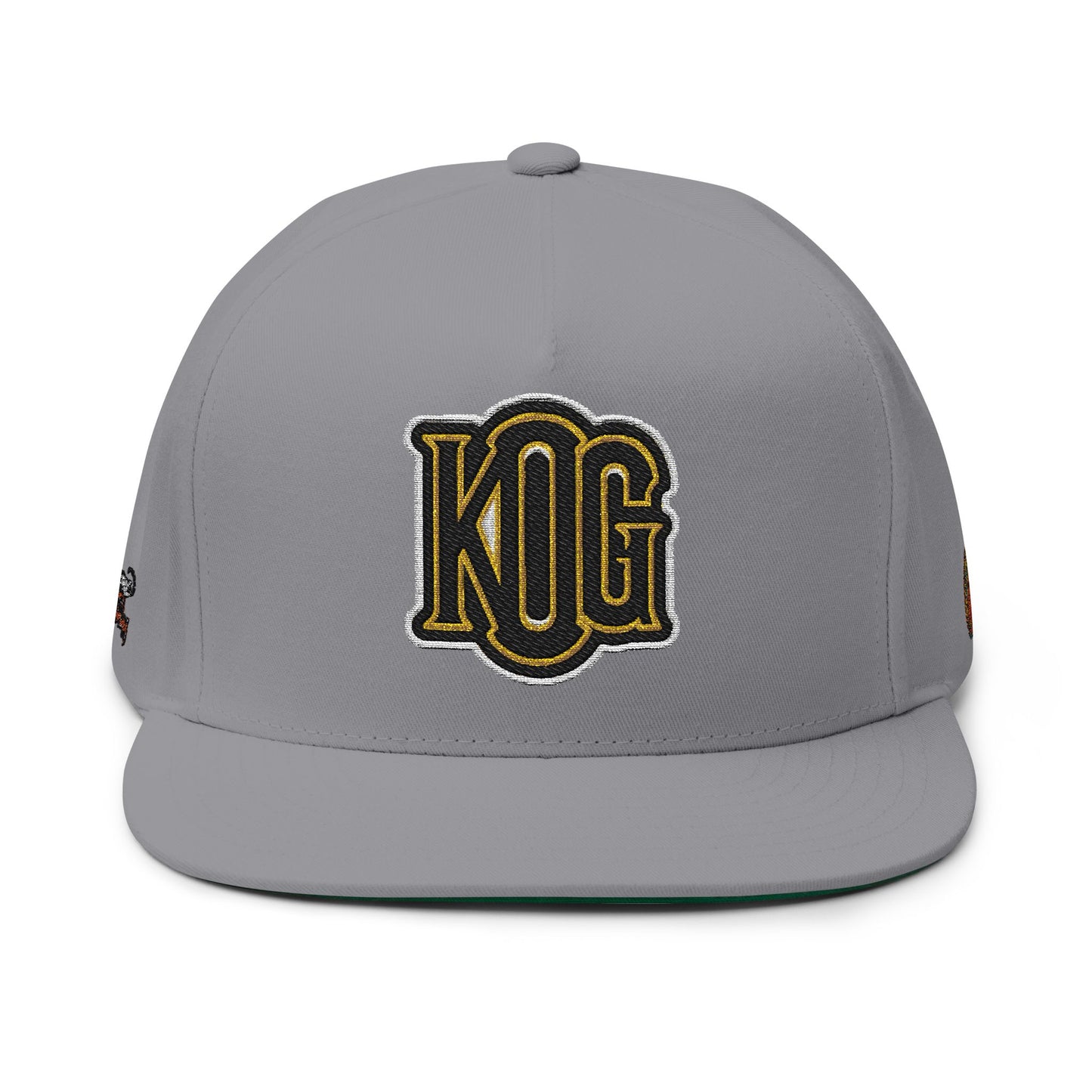 KOG Embroidered Flat Bill Cap