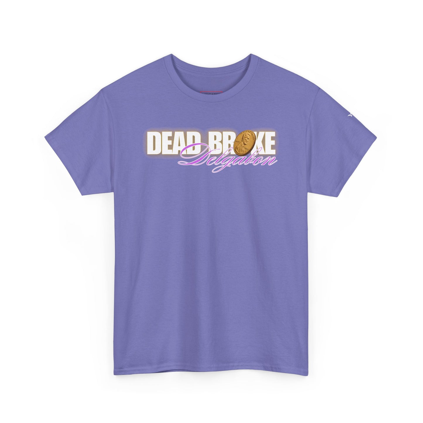Del’Gabon Dead Broke tee