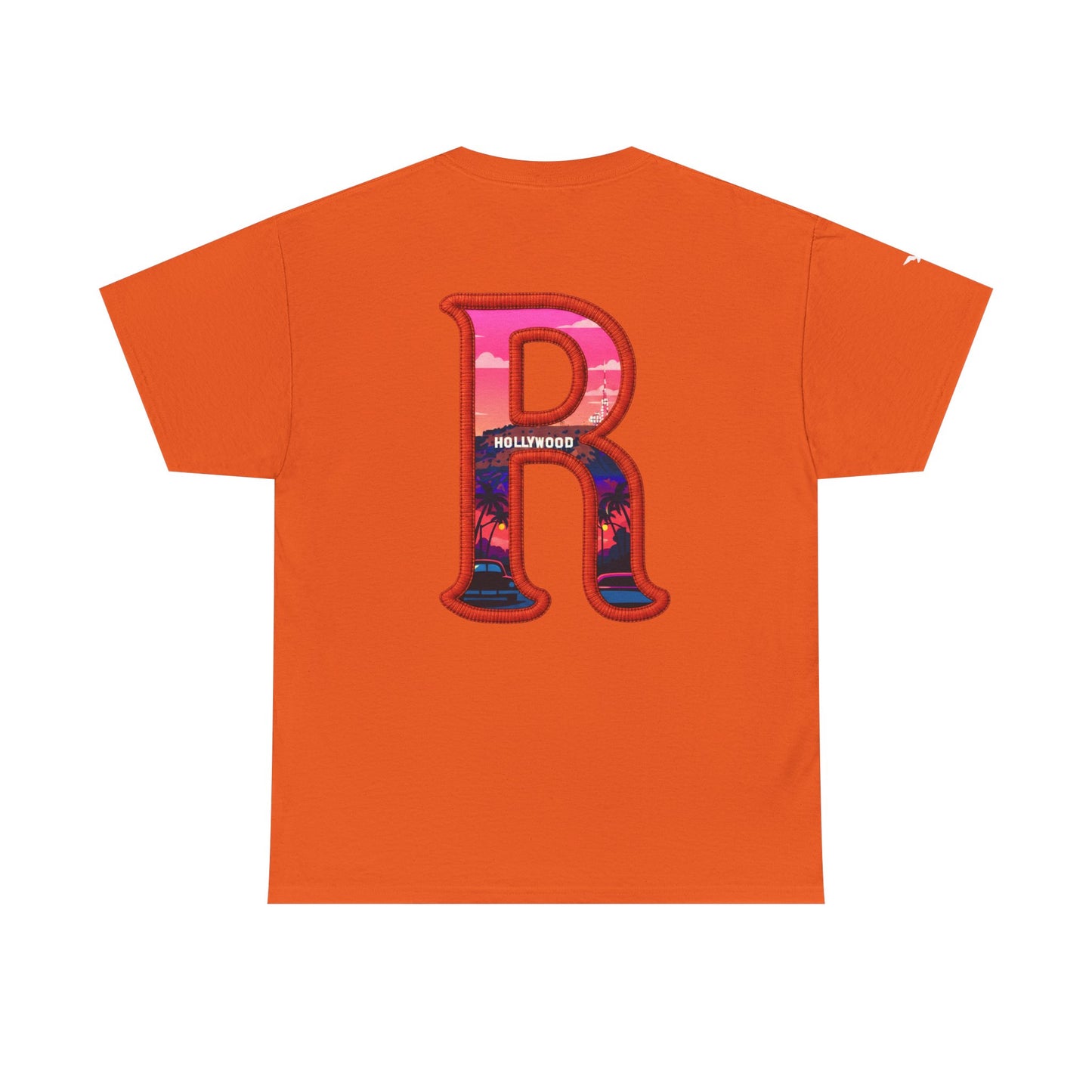 Barstons Roth Academy lost letter hawk crest  tee