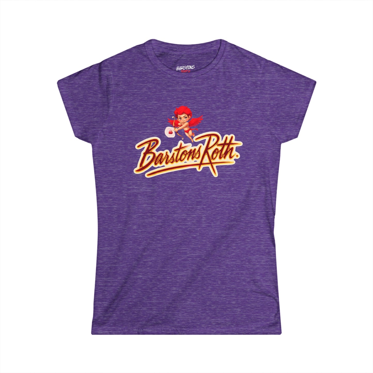 BR logo Cupid Graphic Tee — "Love Don't Miss" Women's T-Shirt