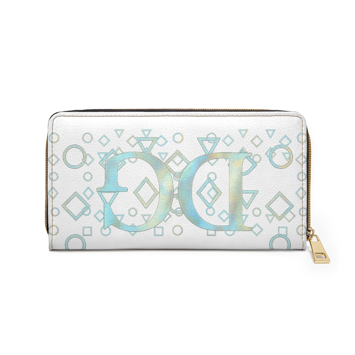 Del’Gabon-Monogram Geometry Continental Wallet