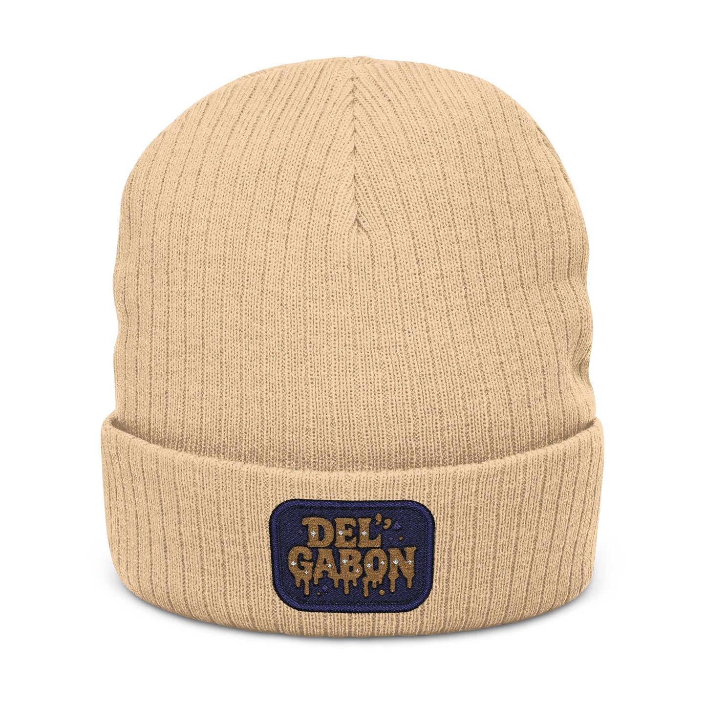 Del’Gabon embroidered beanie