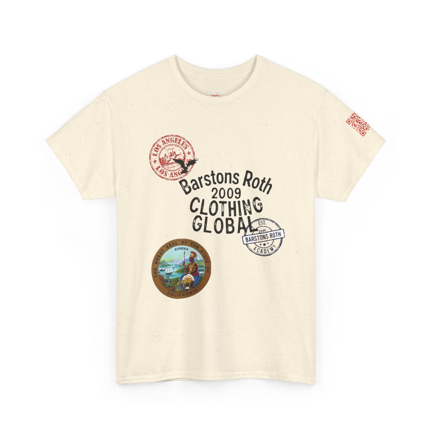 Barstons Roth academy seal tee SCAN-ENABLED