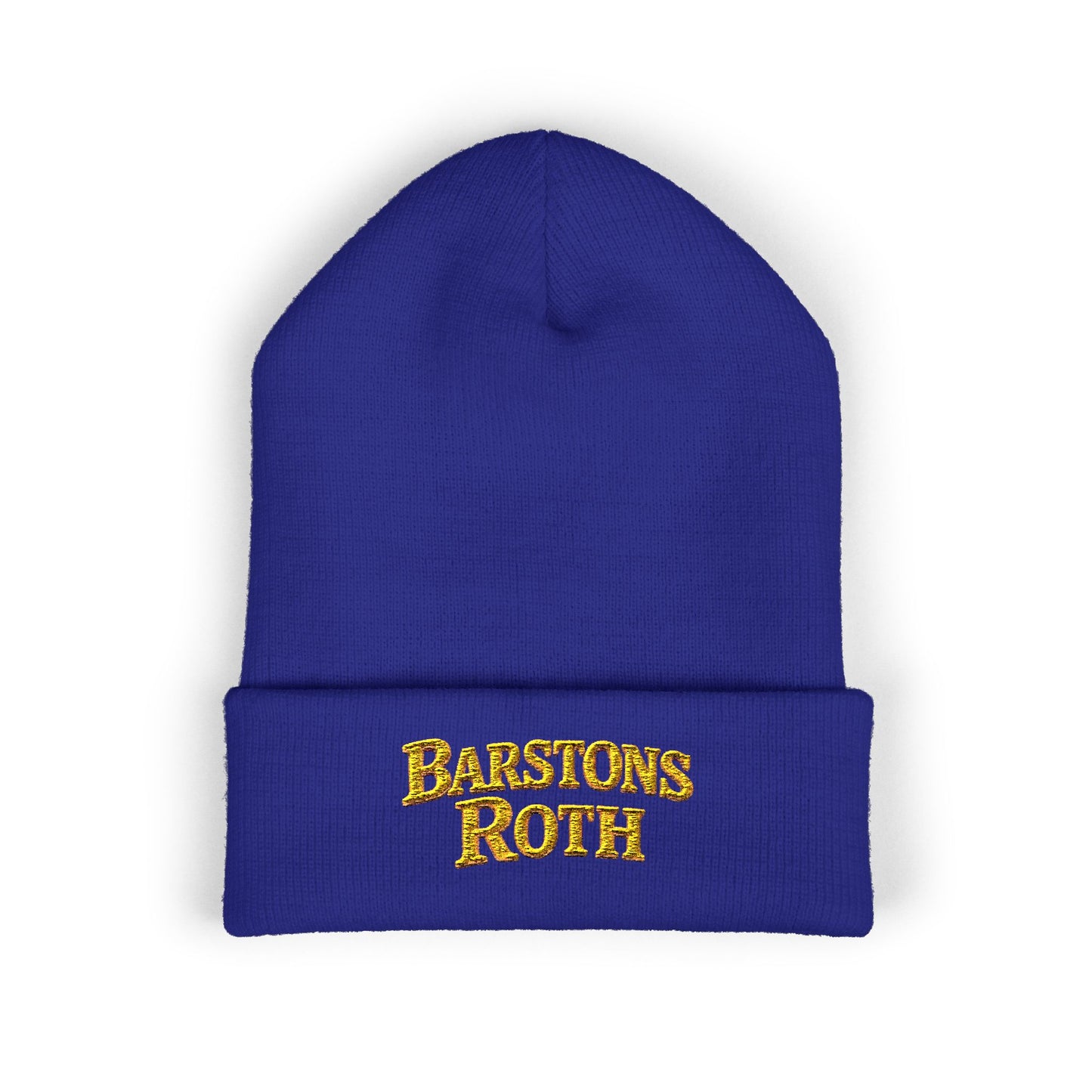Barstons Roth - Classic Embroidered Cuffed Beanie