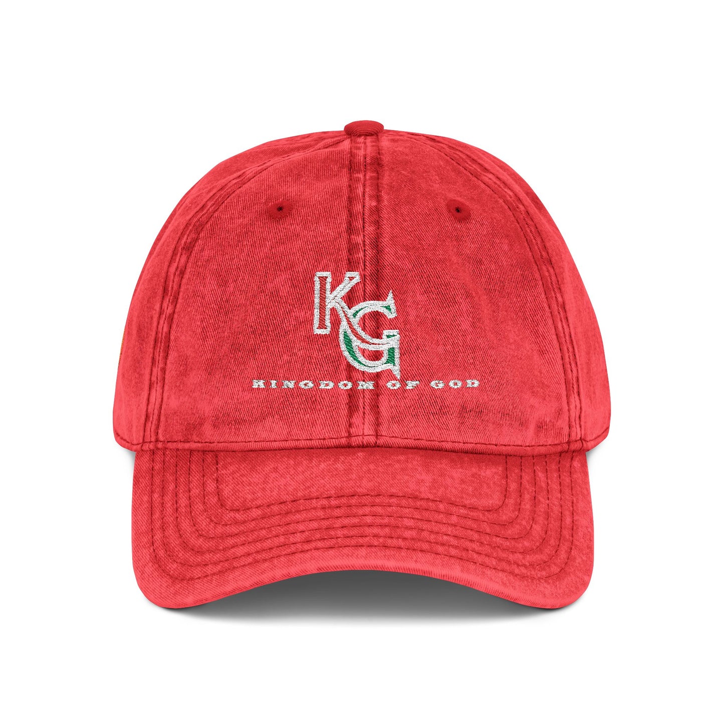 Kingdom of god embroidery Cap