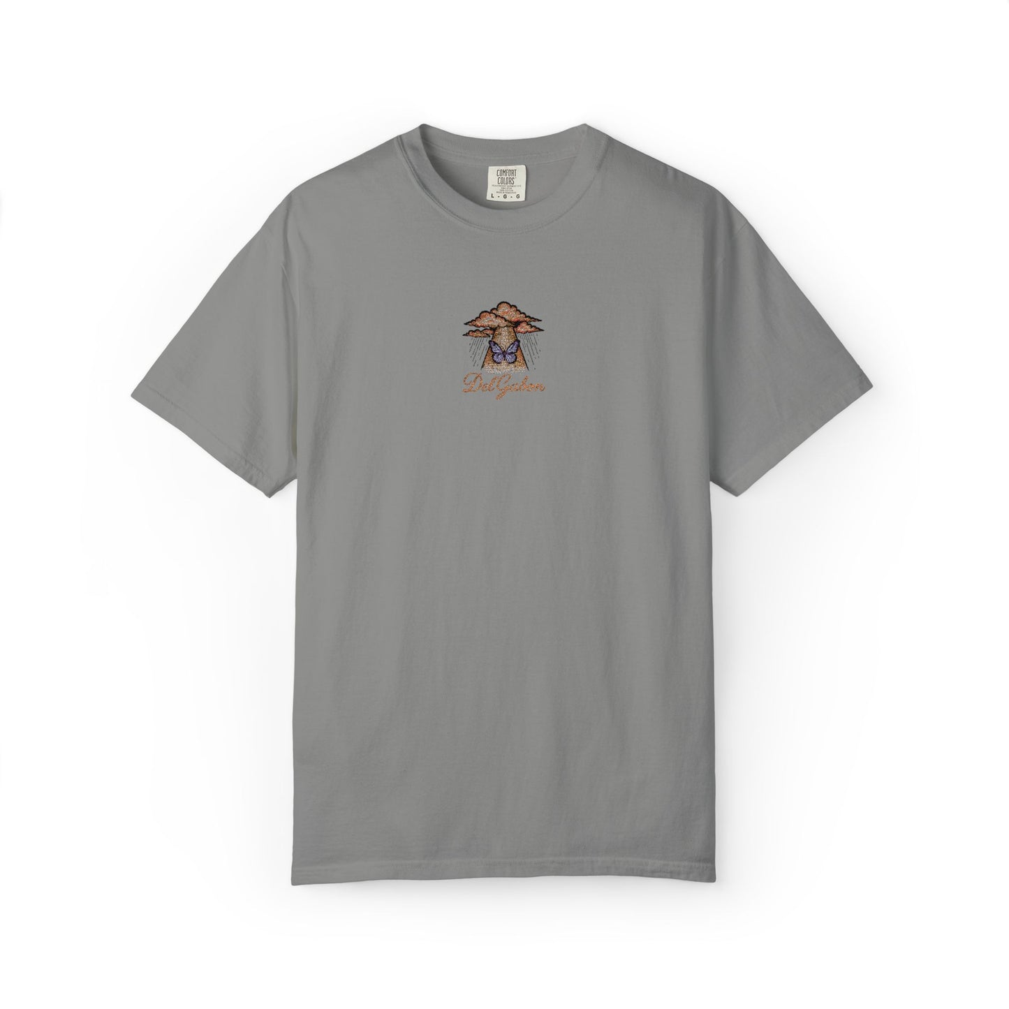Del’Gabon butterfly September -tee