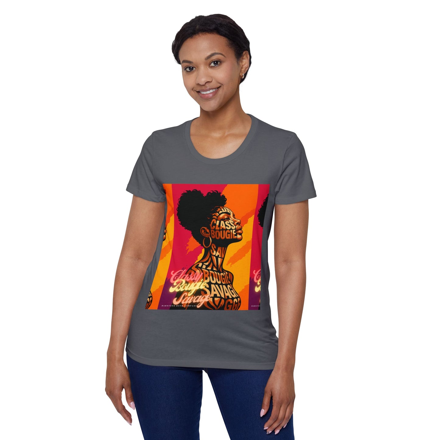 Classy. Bougie. Savage. – Say it with your chest.”