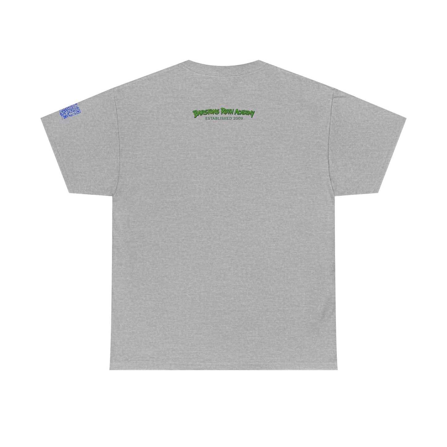 Barstons Roth Academy Tee — Established 2009 | Scan Enabled