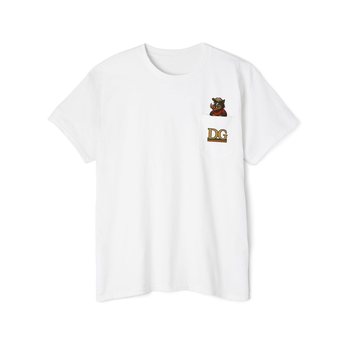 Del’Gabon - boar Barstons pocket tee