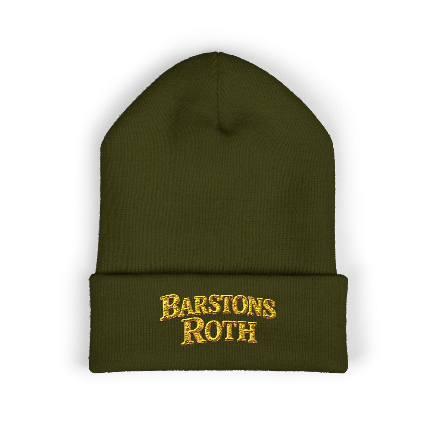 Barstons Roth - Classic Embroidered Cuffed Beanie