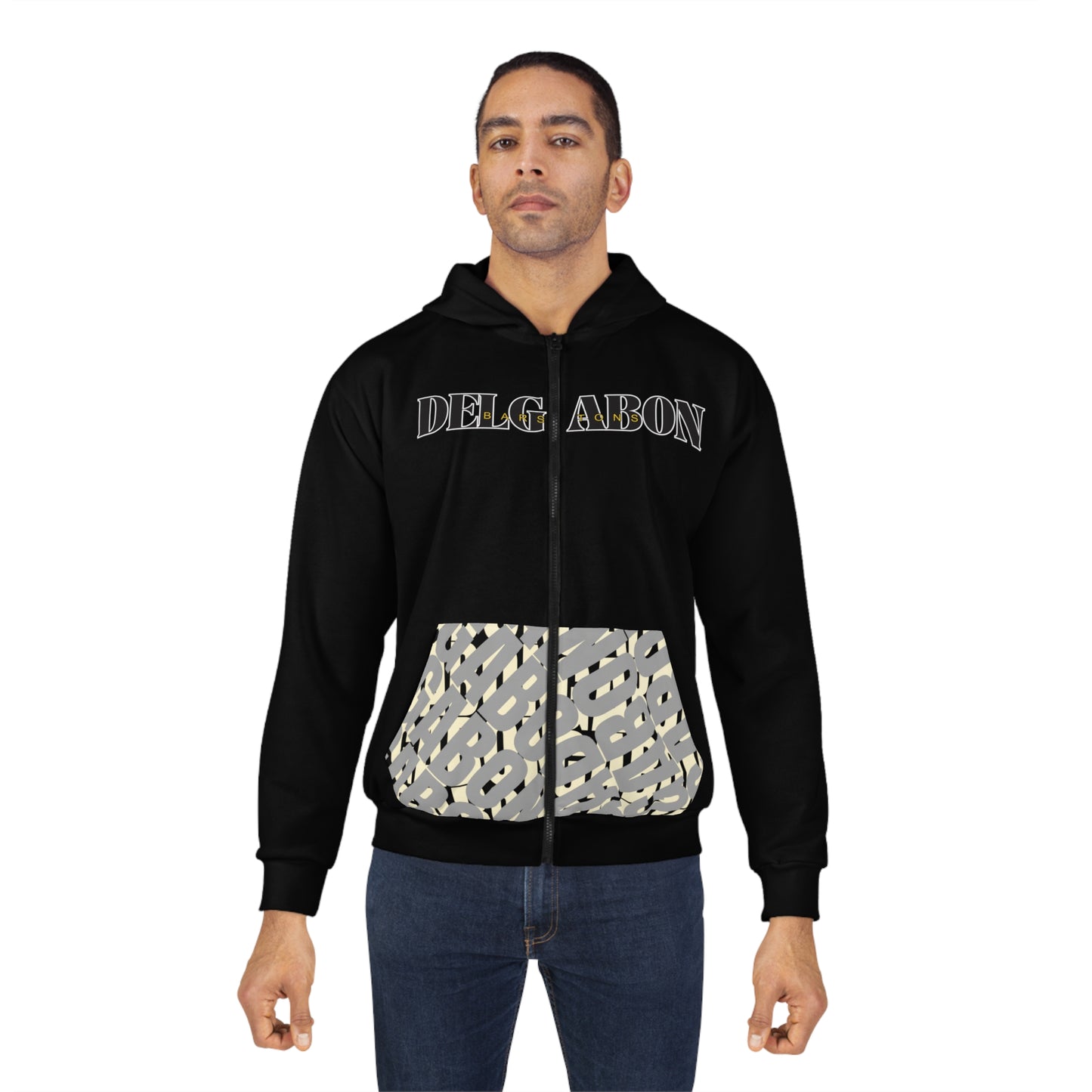 Del’Gabon - Zip Hoodie