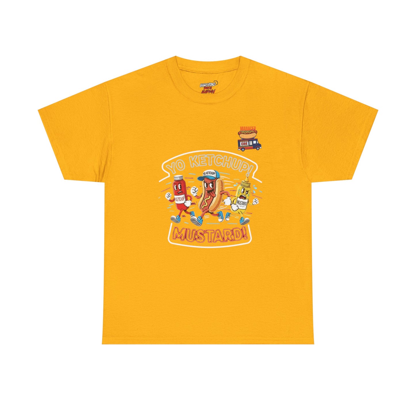 Yo ketchup mustard tee
