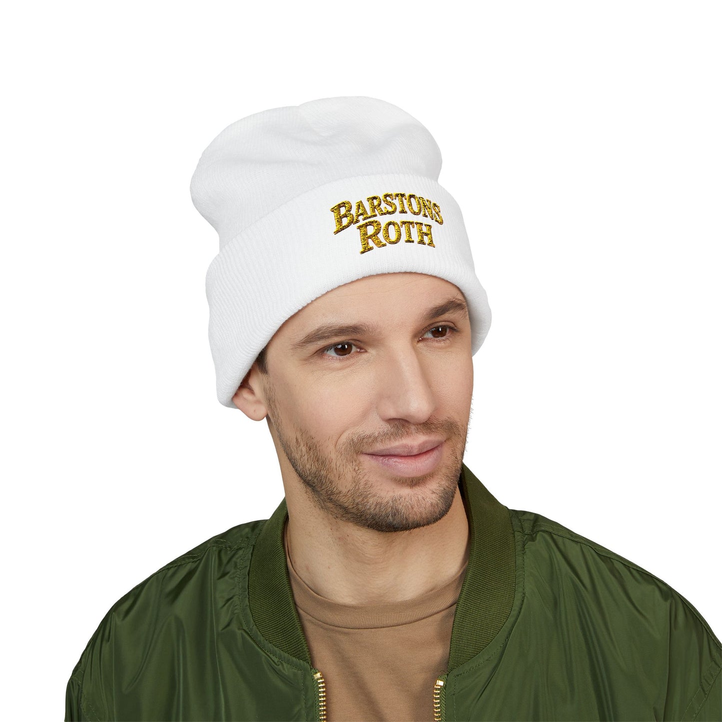 Barstons Roth - Classic Embroidered Cuffed Beanie